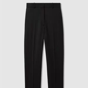 REISS HAISLEY
WOOL BLEND TAPERED SUIT TROUSERS IN BLACK Size 8